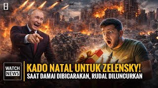 Zelensky Dapat Kado Natal! Rudal Hipersonik Dan Drone Hujani Kyiv, Ukraina Tak Berdaya