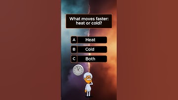 What moves faster...............? #quizchallenge #trivia #quiztest #generalknowledge #quiztime