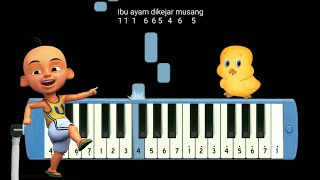 Not Pianika Ibu Ayam Dikejar Musang - Upin Ipin
