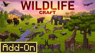 50 New Biomes, 200  Creatures… WildlifeCraft Is INSANE! (Early Access)