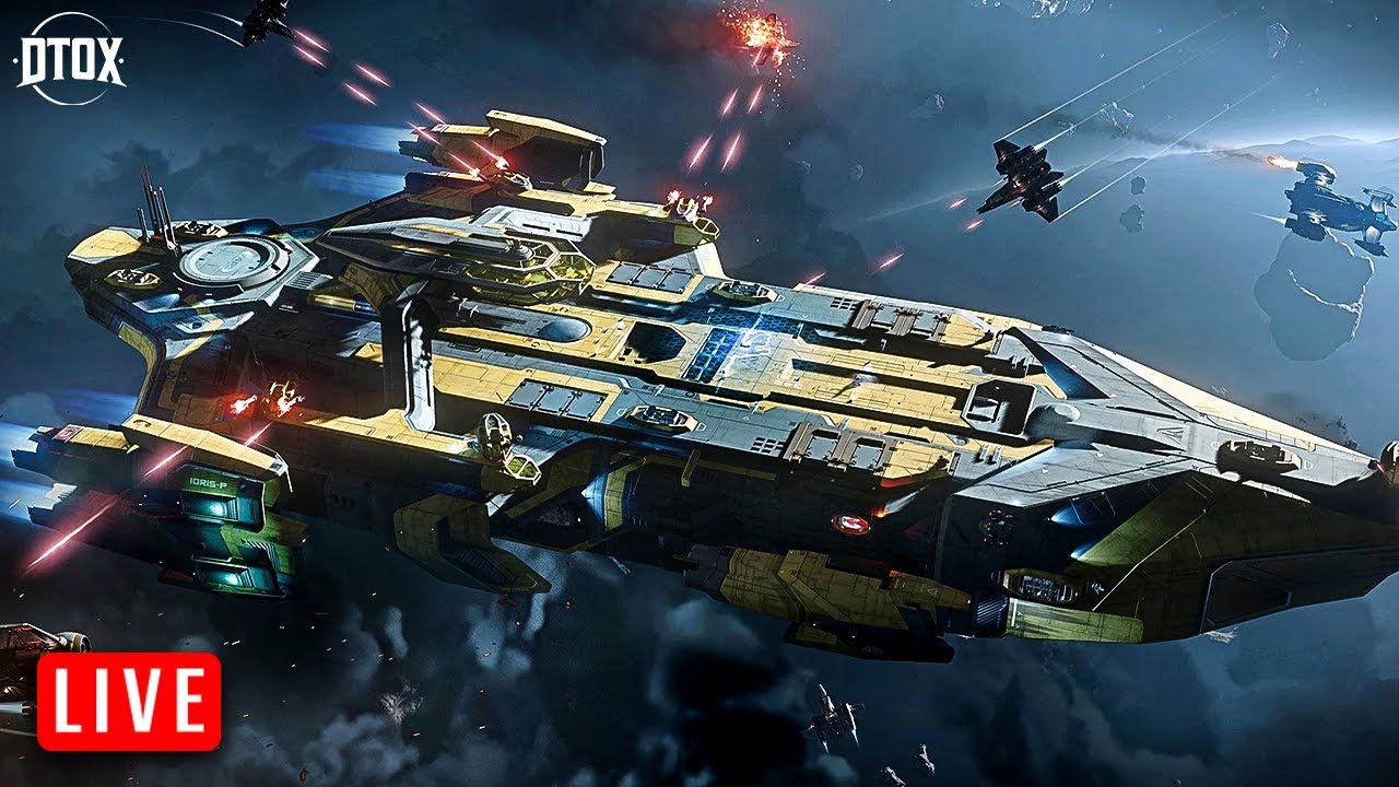 🔴LIVE - Star Citizen 4.5 PTU - Idris Toughness Test + Engineering