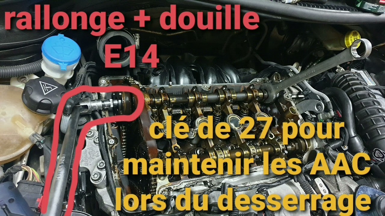 ⚠️1.6 thp Remplacement kit chaine, calage distribution 1.6 THP