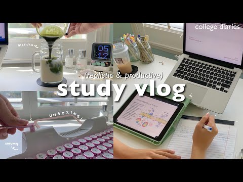 STUDY VLOG 🍵|