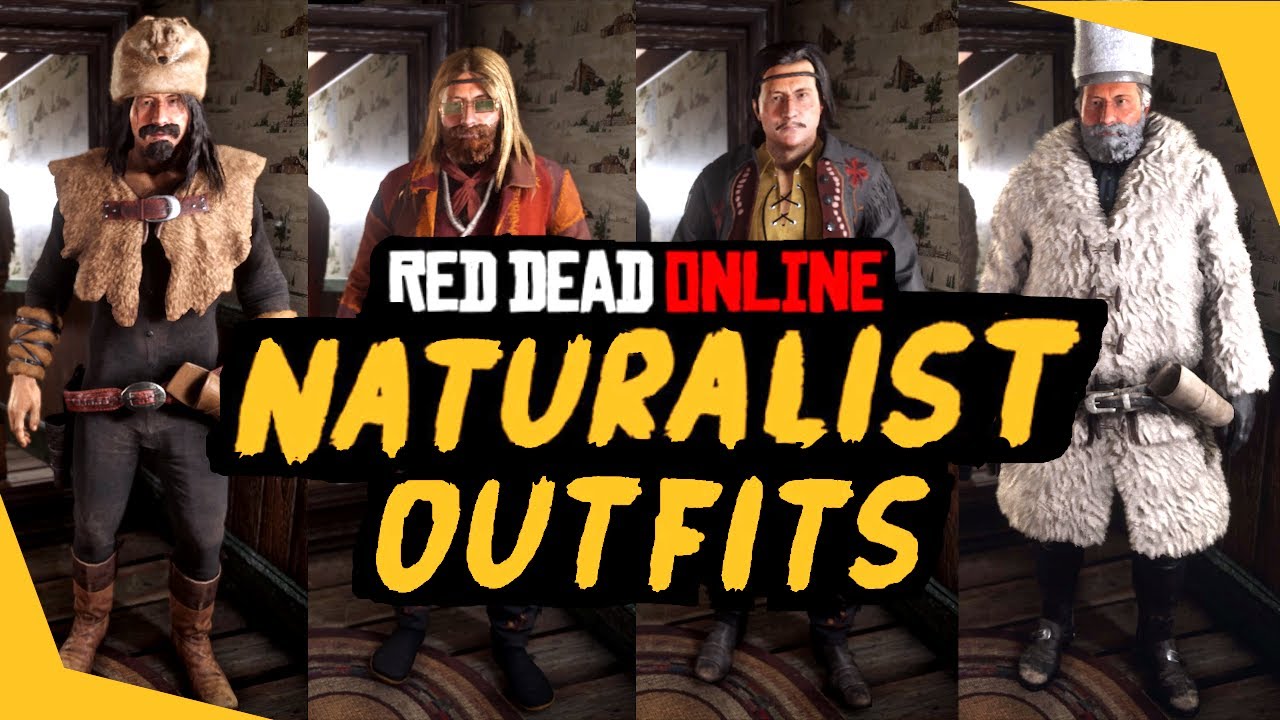 NATURALIST OUTFITS Red Dead Online (Naturalist Update) RDR2 YouTube