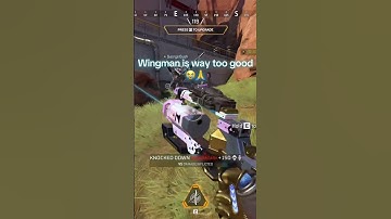 The wingman is so good #apexlegends #apex #gaming #relatable