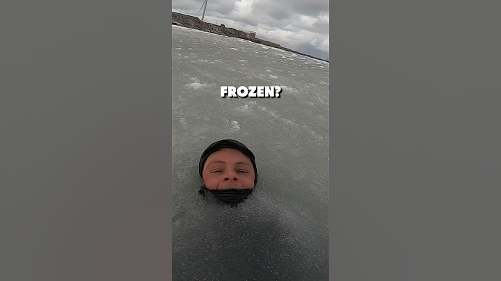 Stand Up Paddling On A Frozen Sea 🥶
