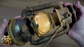 You Won't Believe It's The Same Oil Lamp After This Incredible Restoration!