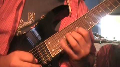 Between the Buried and Me - White Walls Solo cover (Best BTBAM solo ever)