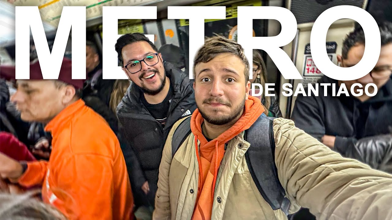 ASÍ ES EL METRO MÁS MODERNO de AMÉRICA 🇨🇱 | Chile (ft. @AlirioReal)