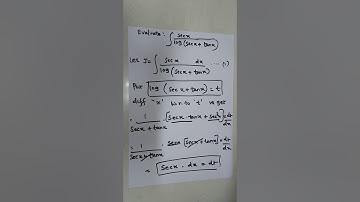 Integration Example - 40 (Applied mathematics)