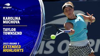 Karolina Muchova vs. Taylor Townsend Extended Highlights | 2023 US Open Round 3