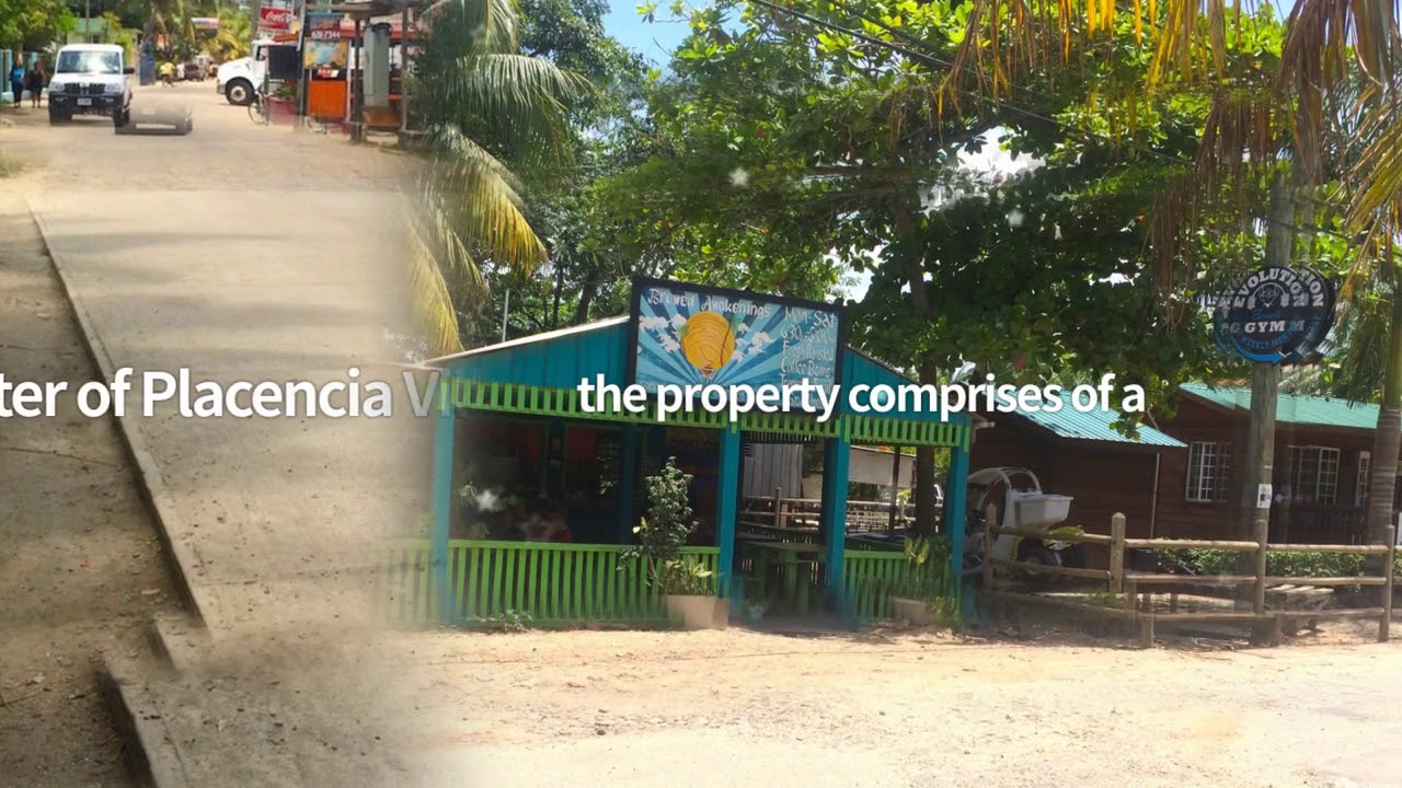 BMA Placencia Belize Real Estate NL357 Commercial Property in