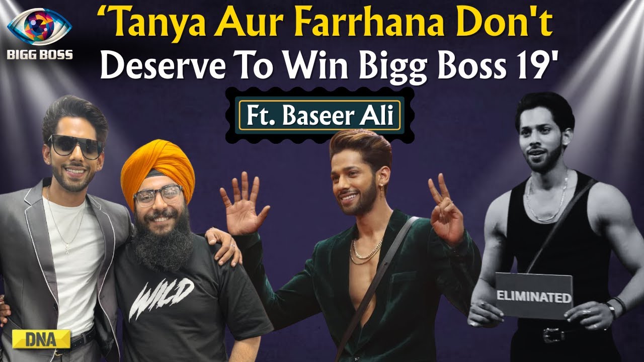 Выселение из Bigg Boss 19: Басир Али критикует «фаворитизм» Гаурава и Амала Малика в BB 19 I Ente...
