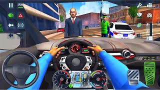 택시 심 2020 🚗👮 럭셔리 UBER 라이드자동차 드리프트 재미있는 도시 게임 - BEST 2021 자동차 시뮬레이터 게임 Android/IOS 게임 플레이 screenshot 4