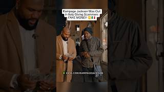 Rampage Jackson Was Out in Italy Giving Scammers FAKE MONEY #rampagejackson #rampage #ufc #shorts