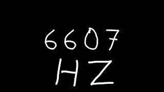 6607 hz
