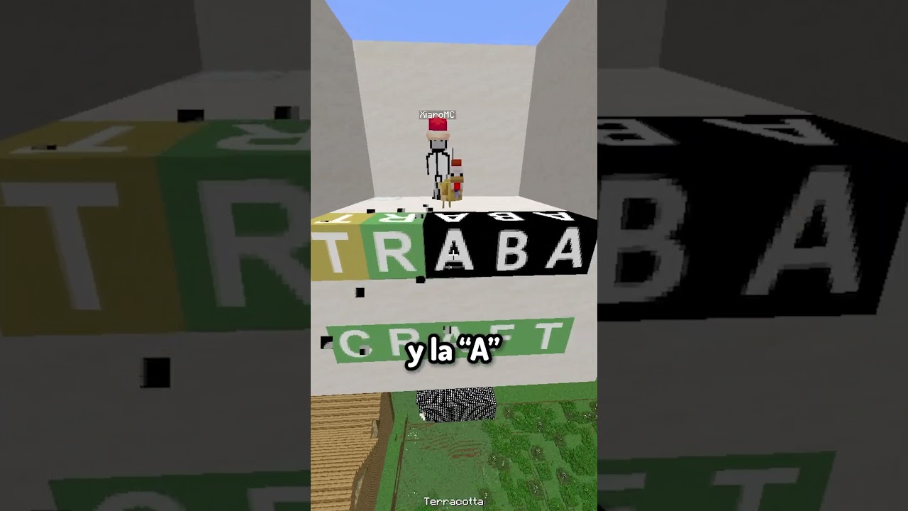Xiaro y pollo adivinan la palabra #minecraft