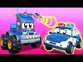 JOUR DE COURSE pour AMBULANCE POLICE et les autres  - Car City - Dessins animés pour enfant