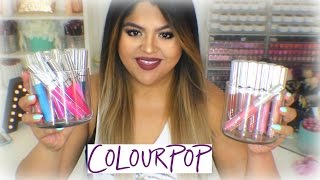 ColourPop Ultra Matte Lips Swatch and Review (32 out of 33 colors)