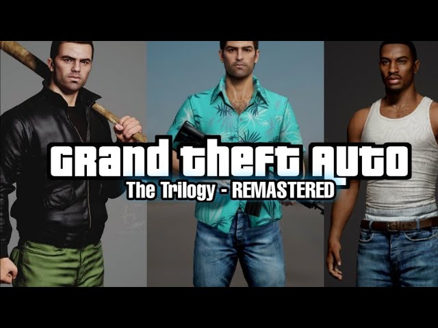 Grand Theft Auto trilogy: Definitive edition of Rockstar's GTA 3, GTA Vice  City and GTA San Andreas remasters has been leaked -  News