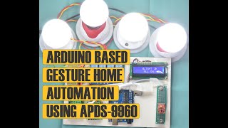 Arduino Based Gesture Home Automation using apds9960. screenshot 5