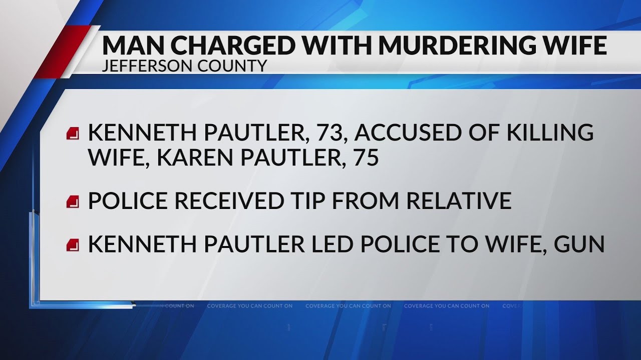 Jefferson County man faces murder charge for wife's shooting - YouTube