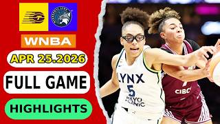 Toronto Tempo vs Minnesota Lynx Full Game Highlights | 2026 WNBA Preseason