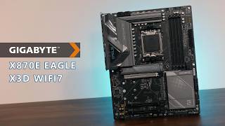 This is a new no-frills AMD X870E motherboard! Gigabyte X870E EAGLE X3D WIFI7 Unboxing &amp; Overview