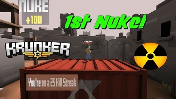 My 1st ever NUKE! (Krunker.io)