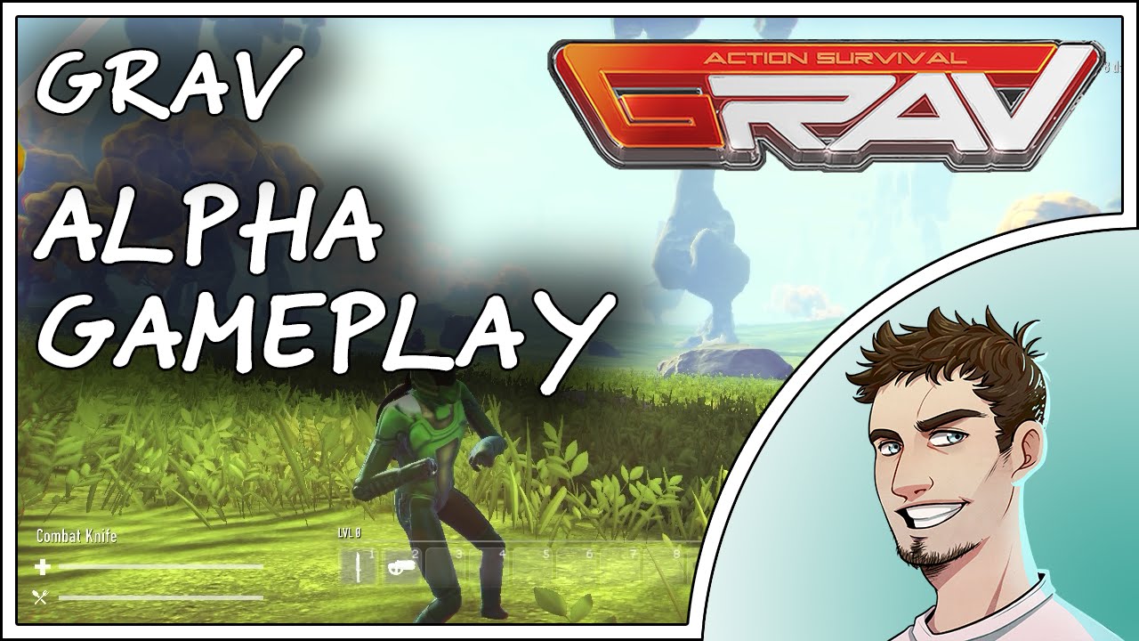 Grav Gameplay & First Look (Early Alpha) - Action Survival Multiplayer - NEW STEAM RELEASE