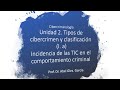 Cibercriminología - Tipos de cibercrimen y clasificación