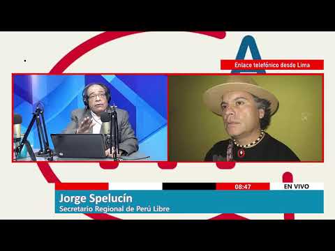 ENTREVISTA A JORGE SPELUCÍN, SECRETARIO REGIONAL DE PERÚ LIBRE