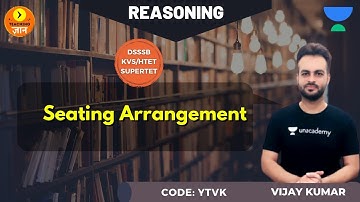 Seating Arrangement | Target HTET ,KVS, DSSSB, SUPERTET 2020/2021 Vijay Kumar