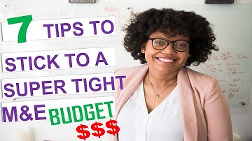 monitoring and evaluation Tips for an effective budget 2020