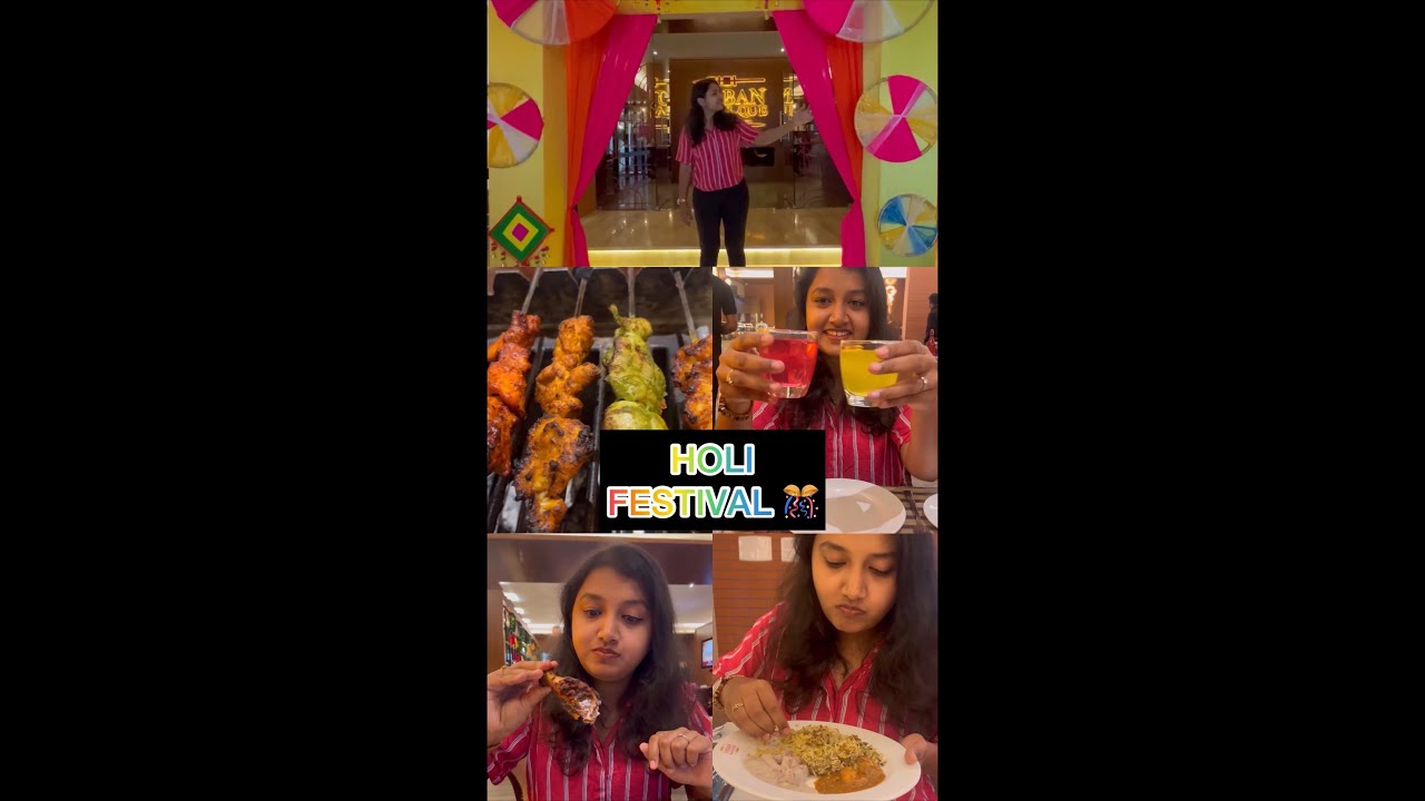9 Star Buffet in Coimbatore 🤯 | Vera Level Holi Festival