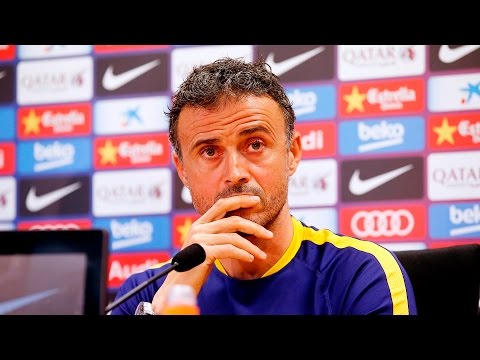 Rueda de prensa de Luis Enrique (02/03/2016)