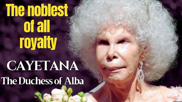 Cayetana - The Billionaire Duchess. The World’s Most Titled Woman #biography #history #monarch thumbnail