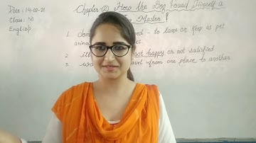 Class VI English 14-04-2021 by Ms SHWETA SHUKLA