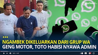 Ngambek Dikeluarkan dari Grup WA Geng Motor, Pria di Bandung Habisi Nyawa Admin, Begini Kronologinya