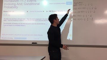 MATH 1332 - 11.7 - Events Involving And; Conditional Probability