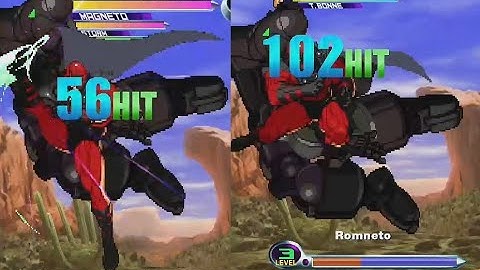 MvC2: Romneto - Magneto Double Dizzy vs Assist [Proof of Concept] .:11.2.22:.