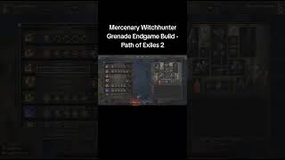 Mercenary Witchhunter Grenade Endgame Build - Path of Exiles 2 #pathofexile2 #poe2 #shorts