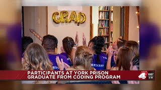 Nebraska Correctional Center for Women celebrates inaugural graduates of coding program