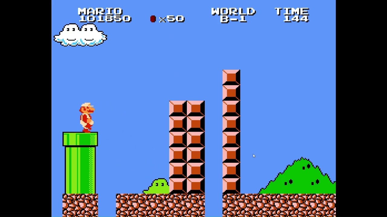 Super Mario Bros The Lost Levels Worlds A-D Gameplay