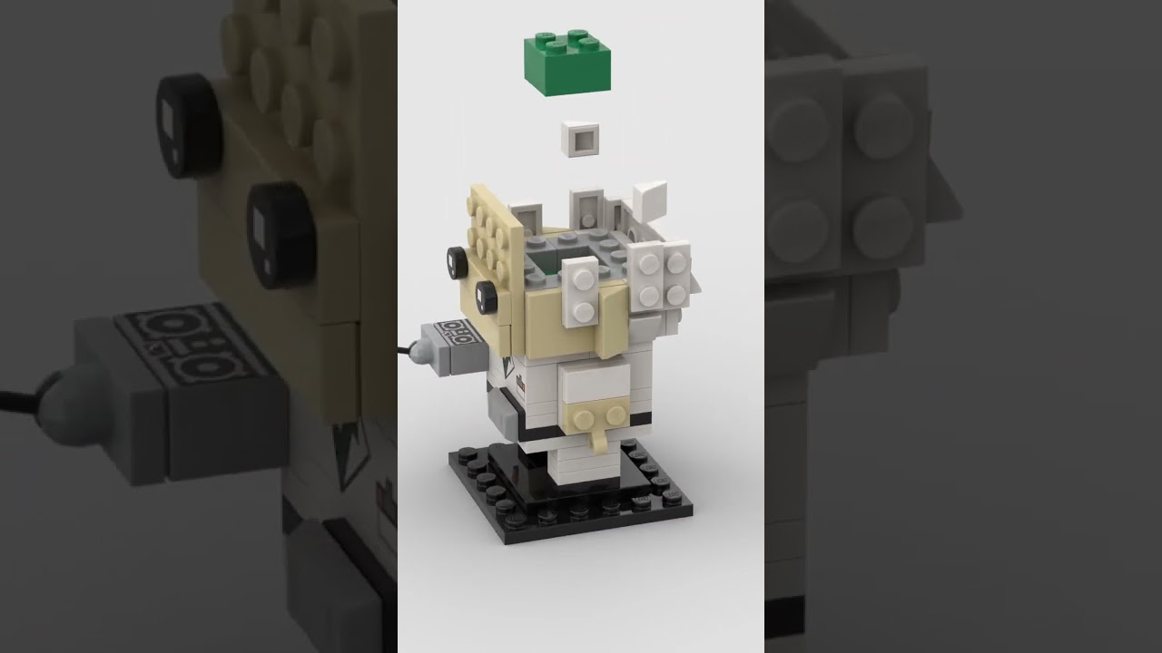 LEGO Doc Brown ⌚ Satisfying Building Animation 