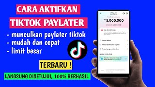 Cara Aktifkan Tiktok Paylater | Cara Mengaktifkan Tiktok paylater