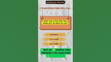 #RiddleOfTheDay #BrainTeaser #Riddles #MindMeltMoments #Shorts #YouTubeShorts #Puzzle  #TestYourMind