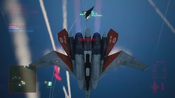 Ace Combat 7 X-02S - Quad Team..