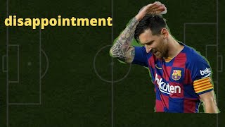 Messi disappointment???and more premier league