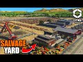 How to create an auto salvage yard in cities skylines 2